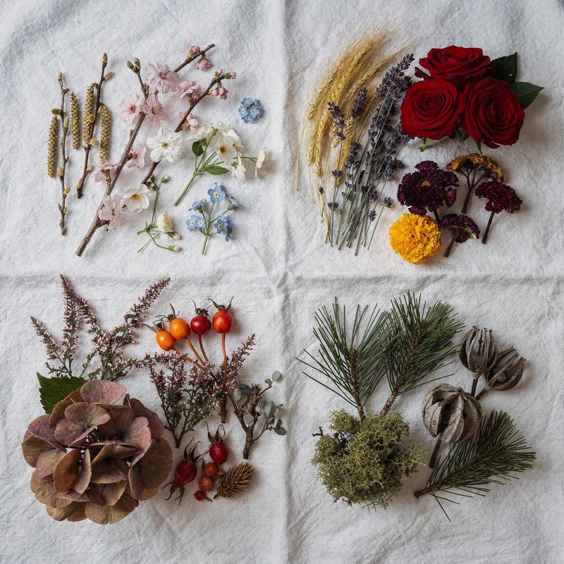 Saisonale Blumenauswahl: Vier Gruppen zeigen die besten Trockenblumen für jede Jahreszeit