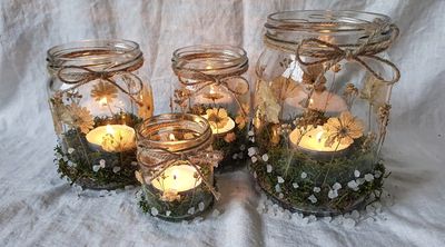 Windlicht basteln mit Naturmaterialien: Schritt für Schritt zur rustikalen Lichtatmosphäre